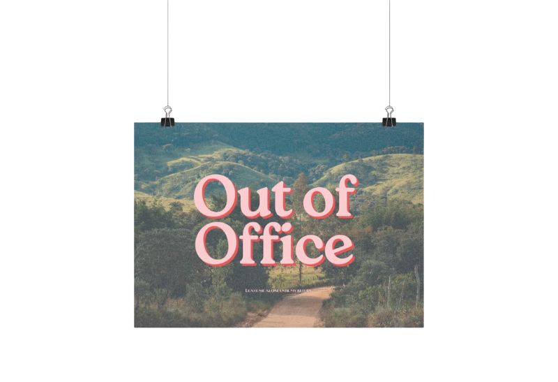 Out of Office Poster
