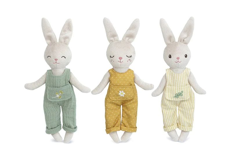 baby bunny trio