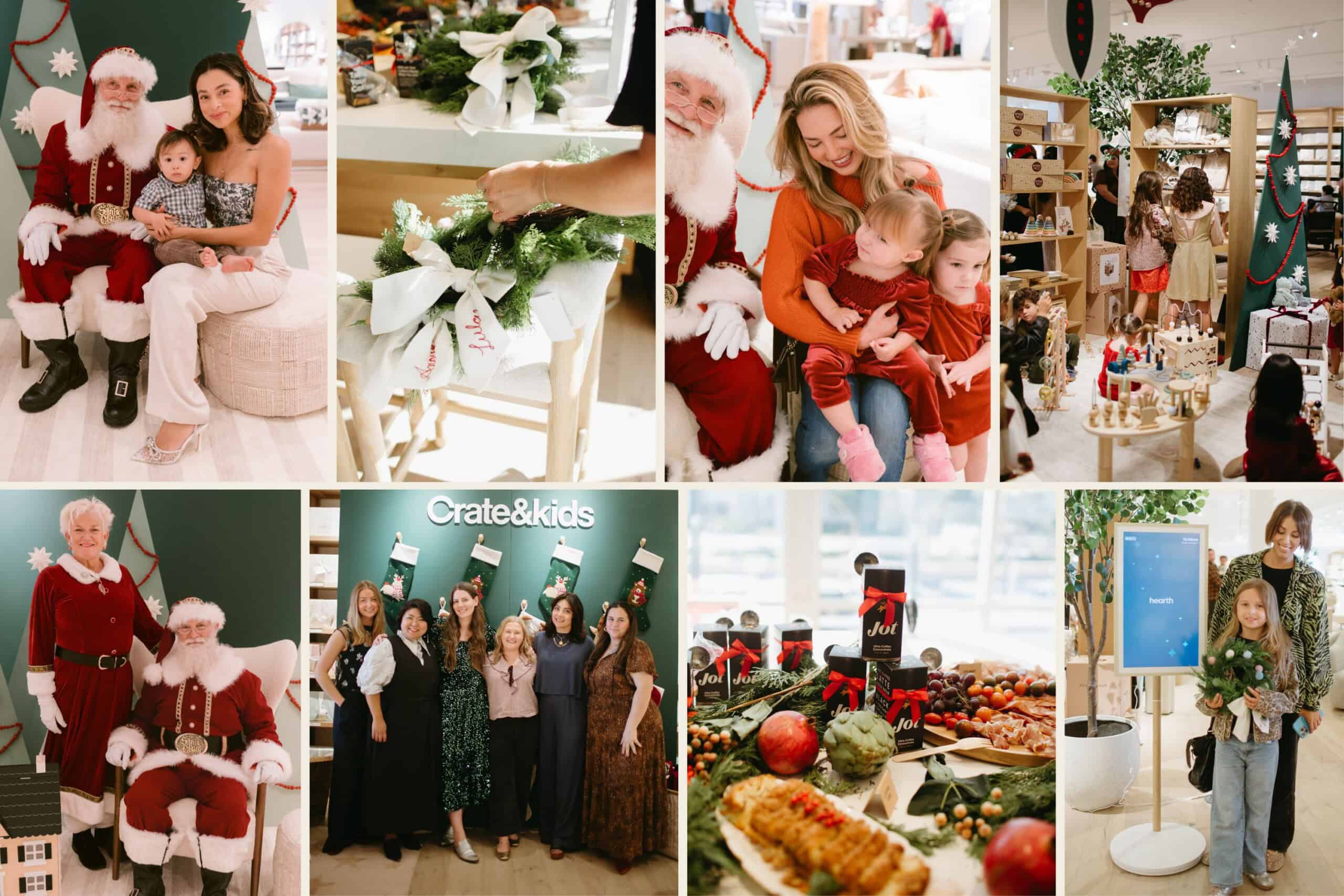 crate&kids mother winter wonderland oc south coast plaza