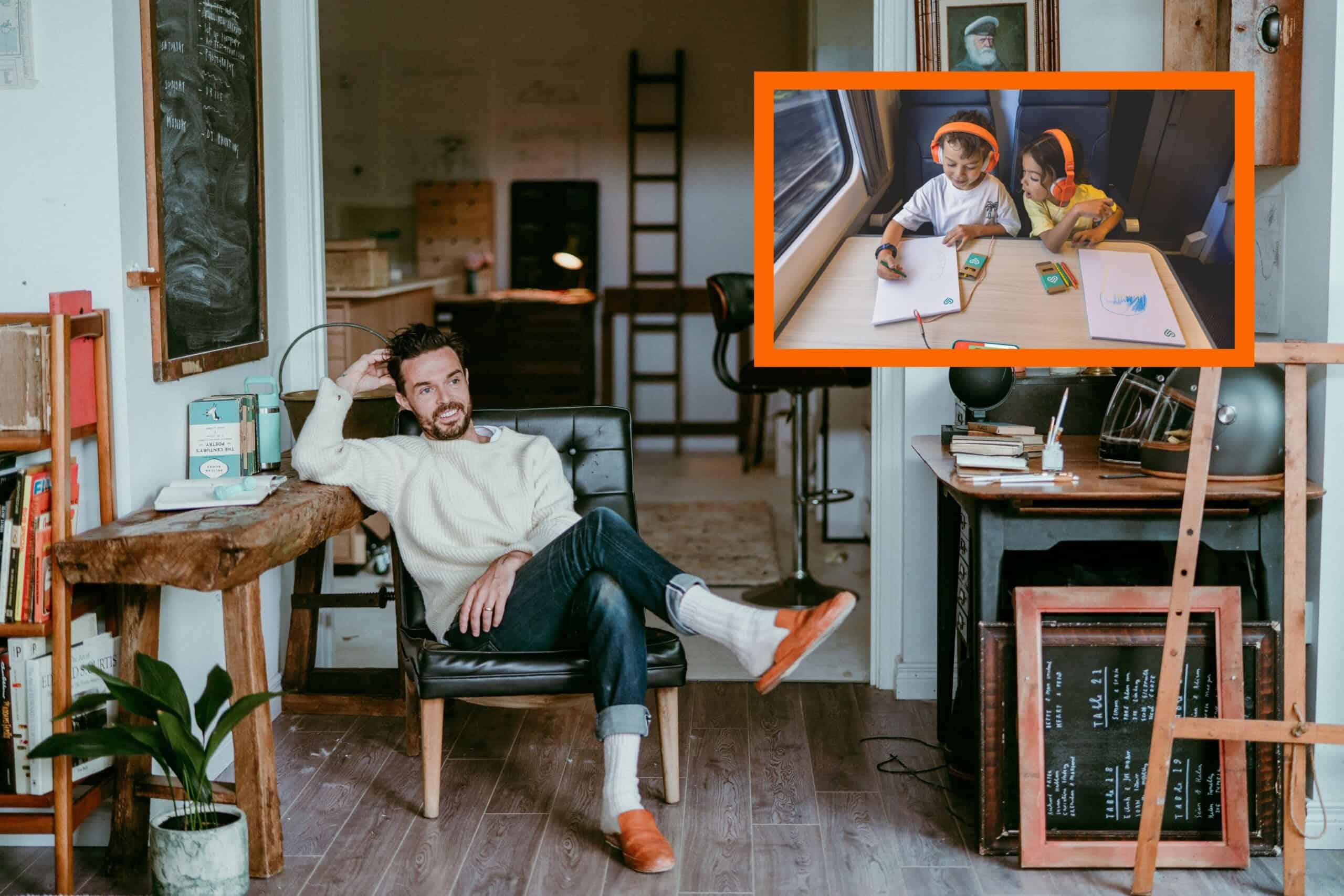 Oliver Jeffers Train Travel